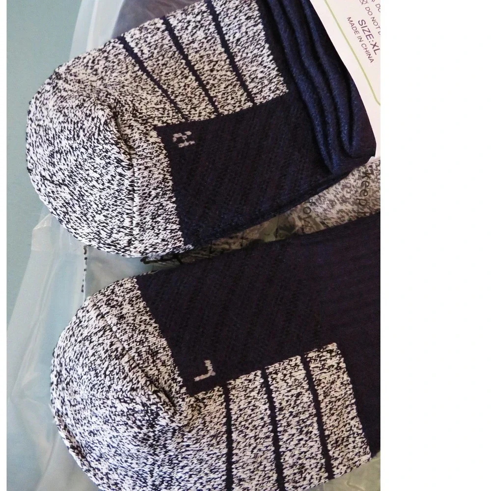 NSRRUN Turtle Wool Compression 4 Pack Running‎ Socks XL Cushioning Arch Support
